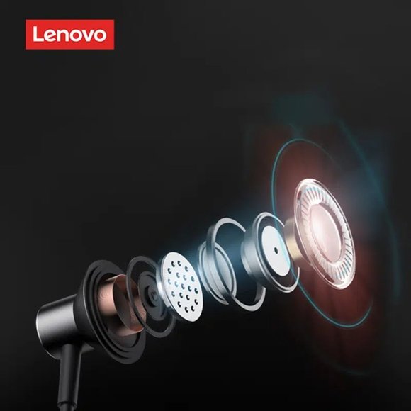 Lenovo Thinkplus HE05 Pro Wireless Neckband Earphone Brand New Headphone black - Picture 7 of 8